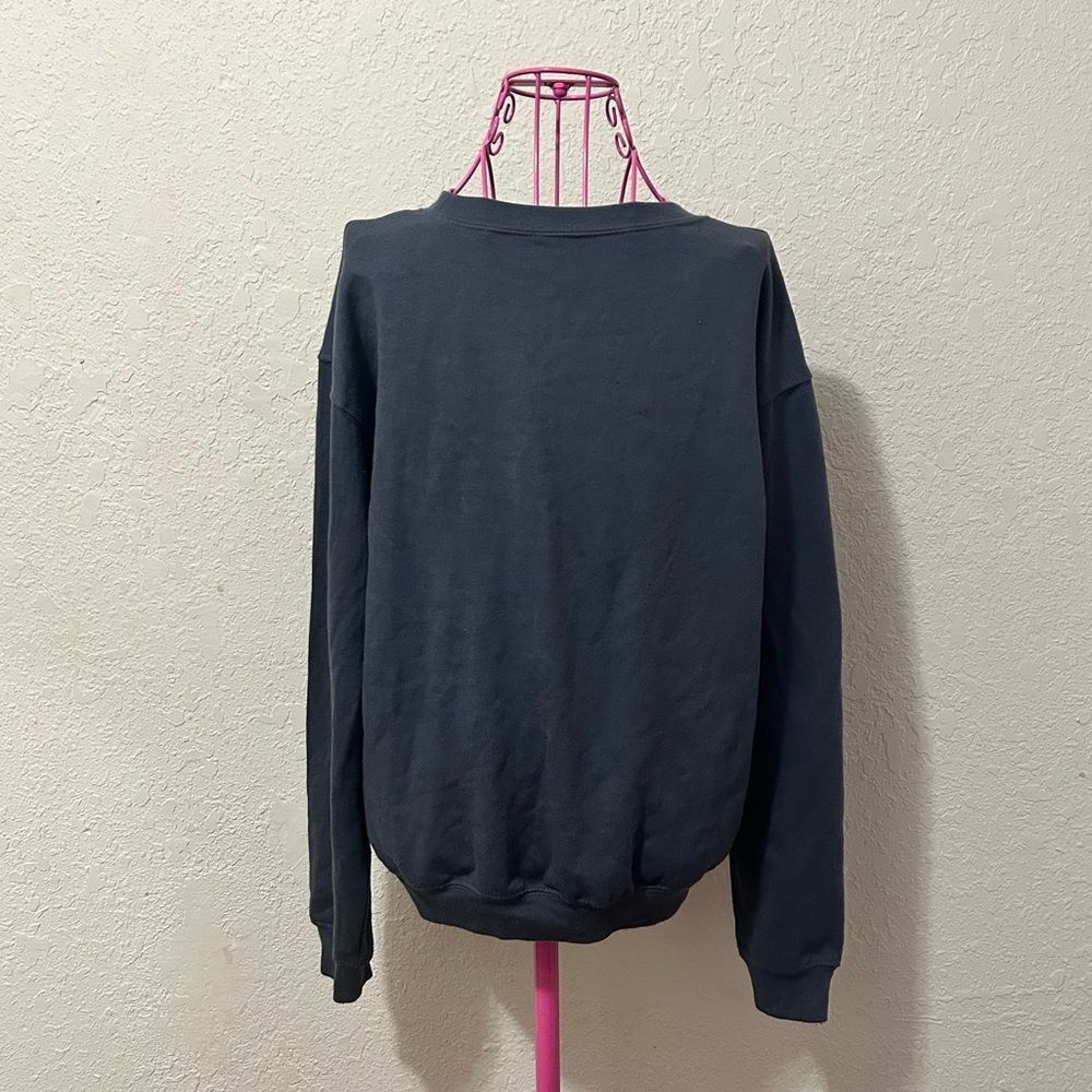 MTV logo blue gray pullover size small (3-5) - Picture 4 of 16